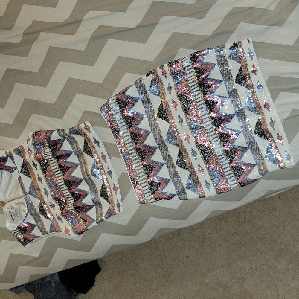 2 piece skirt set